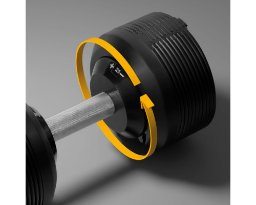 Гантель розбірна Rebel Active RBA-2331-36 36 кг