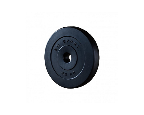 Гантель розбірна композитна RN-Sport 18 кг з хромованим грифом