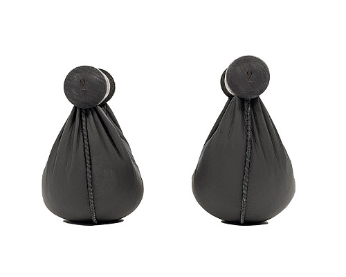 Гантелі NOHRD SwingBell Чорний Бук 2 х 2 кг