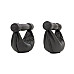 Гантелі NOHRD SwingBell Чорний Бук 2 х 2 кг