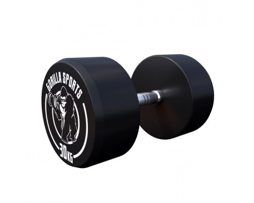 Гантель прогумована Gorilla Sports 100532-00049-0032 30 кг