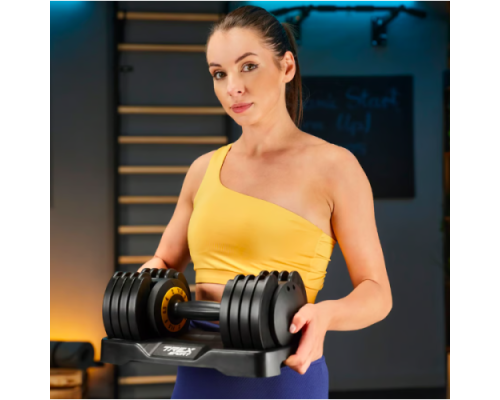 Гантель розбірна Trex Sport 2 - 11,5 кг чорний