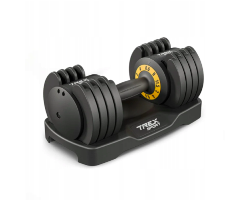 Гантель розбірна Trex Sport 2 - 11,5 кг чорний