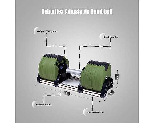 Гантель регульована WCG 24 кг