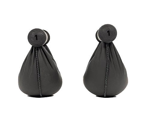 Гантелі NOHRD SwingBell Чорний Бук 2 х 1 кг