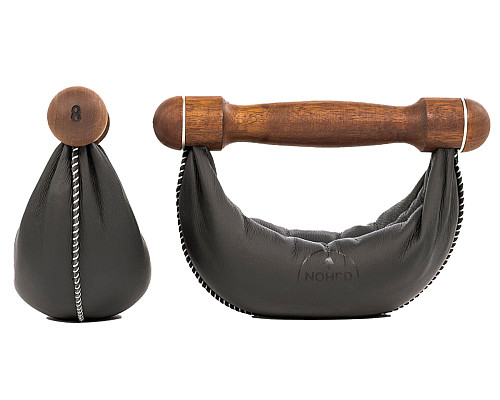 Гантелі NOHRD SwingBell Чорний Горіх 2 х 8 кг