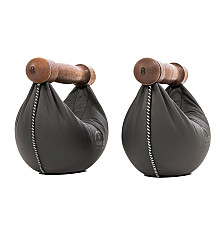 Гантелі NOHRD SwingBell Чорний Горіх 2 х 8 кг