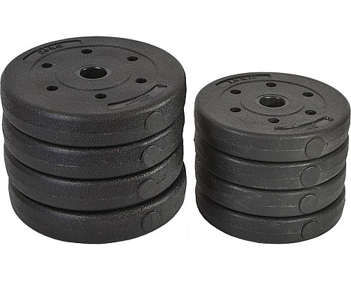 Гантелі розбірні  бітумні Eb Fit B/Box 2 х 8 кг