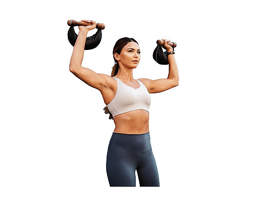 Гантелі NOHRD SwingBell Чорний Горіх 2 х 4 кг