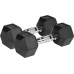 Гантелі шестигранні чавунні REBEL ACTIVE HEX, ​​2 x 8 кг