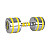  Гантель хромована inSPORTline Yellsteel 14 кг