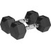 Гантелі шестигранні чавунні REBEL ACTIVE HEX, 2 х 9 кг