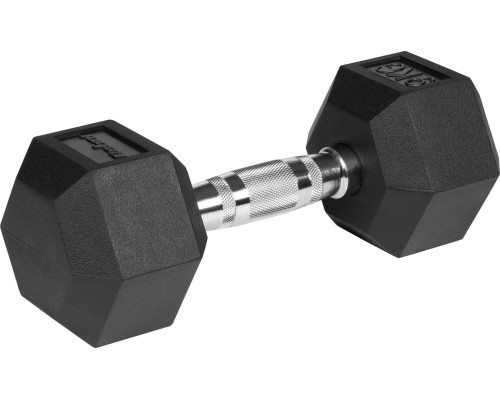 Гантелі шестигранні чавунні REBEL ACTIVE HEX, 2 х 9 кг