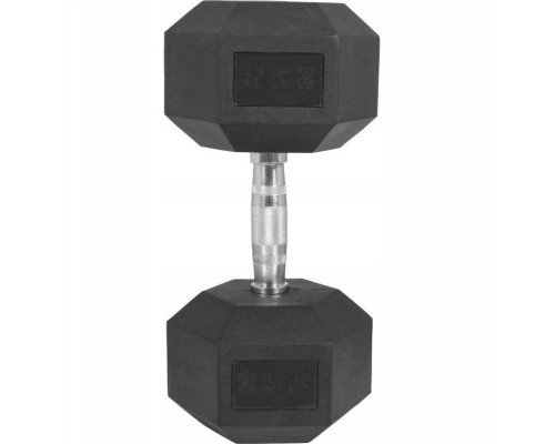 Гантель шестигранна Gorilla Sports Hex 25 кг