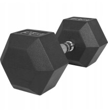 Гантель шестигранна Gorilla Sports Hex 25 кг
