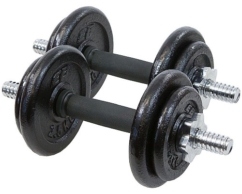 Гантель розбірна чавунна Eb Fit 2 х 9,5 кг