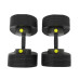 Стійка з гантелями MX SELECT MX85 2 х 38,6 кг, чорна