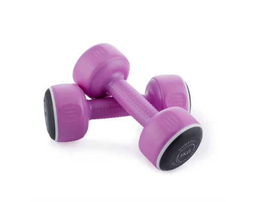 Гантелі вінілові BODY SCULPTURE  SMART BW 108, 2 х 1 кг
