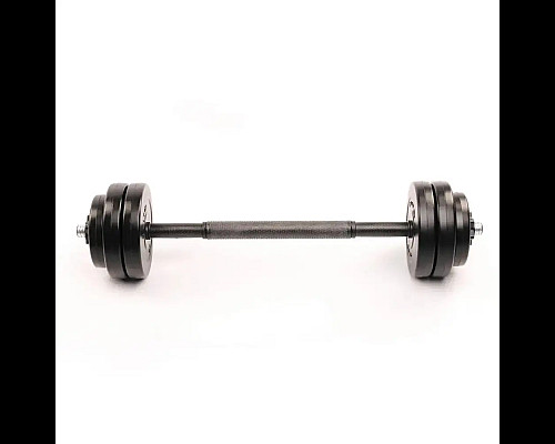 Гантелі розбірні Elitum Titan зі з'єднувачем для штанги, 29 кг