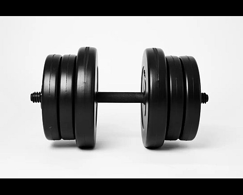 Гантелі розбірні WCG 2 х 20 кг чорні