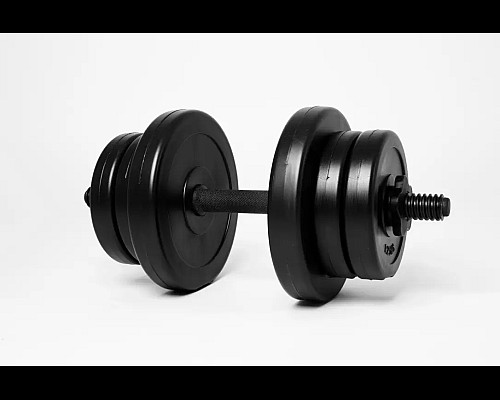 Гантелі розбірні WCG 2 х 20 кг чорні