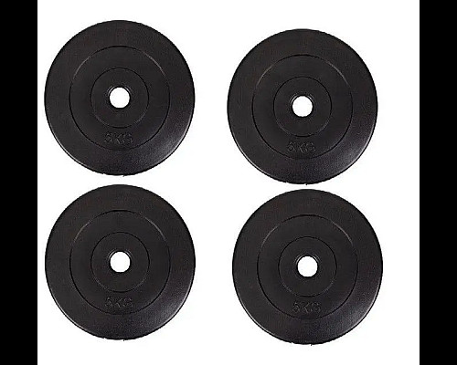 Гантелі розбірні WCG 2 х 20 кг чорні