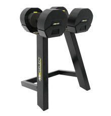 Стійка з гантелями MX SELECT MX55 2 х 24,9, чорна