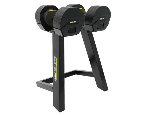 Стійка з гантелями MX SELECT MX55 2 х 24,9, чорна