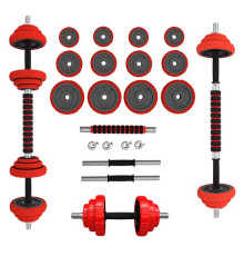 SGGX20 DUMBBELL SET-BARBELL 20KG HMS