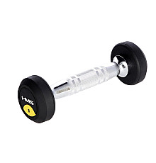 Гантель прогумована HMS HG PRO, 1 кг