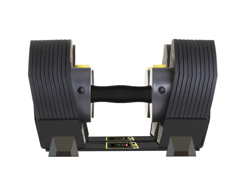 Гантелі набірні MX SELECT MX85 2 х 38,6 кг, чорні
