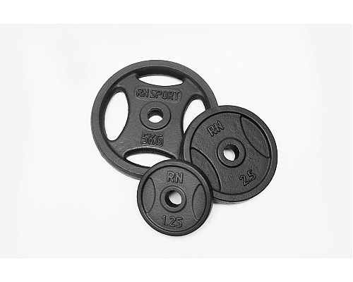 Гантель розбірна металева RN-Sport RN_QTR31, 31 кг