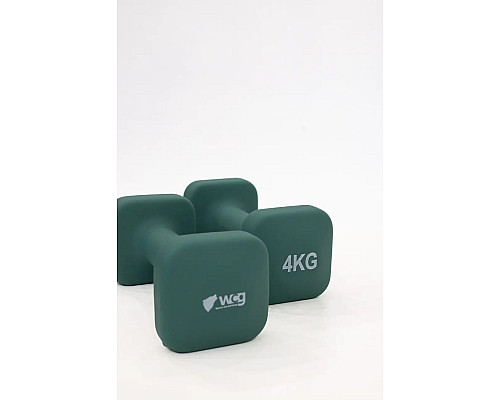 Гантелі неопренові WCG Cube 2 х 4 кг