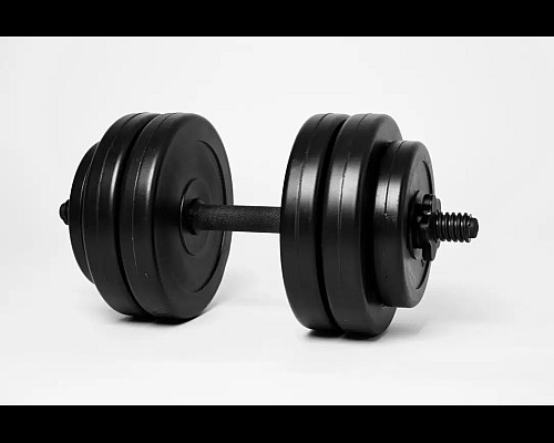 Гантелі розбірні WCG 2 х 23 кг чорні