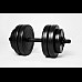Гантелі розбірні WCG 2 х 23 кг чорні