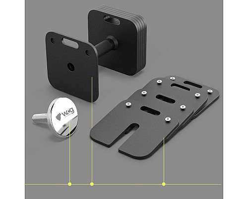 Гантель модульна WCG 24 кг