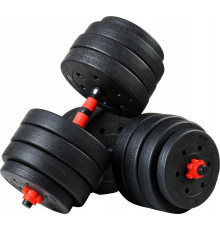 Набір бітумних гантелей Funfit 40 кг 2x20 кг