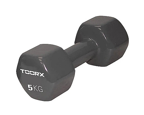 Гантель для фітнесу Toorx Vinyl 5 кг (MV-5)