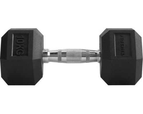 Гантель шестигранна прогумована Thorn+Fit Hex, 10 кг