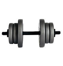 Гантель розбірна WCG  10 кг сіра