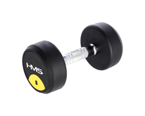 Гантель прогумована HMS HG PRO, 8 кг Гантель прогумована HMS HG PRO, 8 кг
