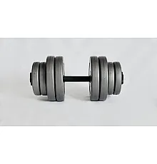 Гантель розбірна  WCG 15 кг сіра