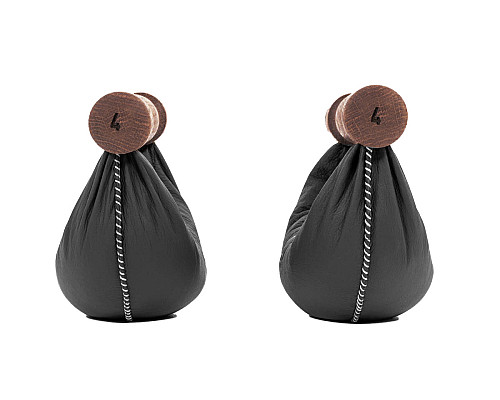 Гантелі NOHRD SwingBell Дуб Вінтаж 2 х 4 кг