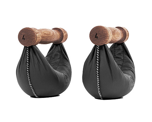 Гантелі NOHRD SwingBell Дуб Вінтаж 2 х 4 кг