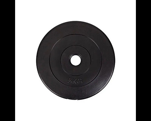 Гантель розбірна  WCG 18 кг чорна