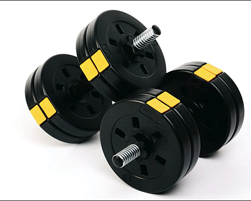 Гантелі розбірні Besport PowerPro, 2 х 11 кг