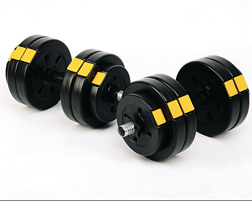 Гантелі розбірні Besport PowerPro, 2 х 13,5 кг