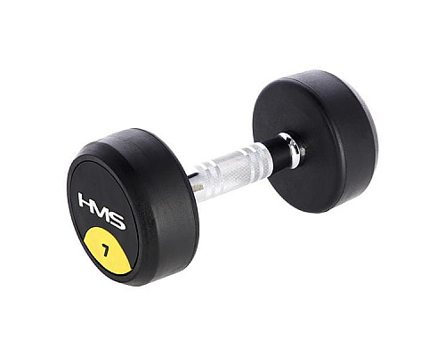 Гантеля HG PRO 7 KG HMS - чорна