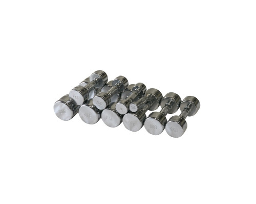 Хромована гантель 9 кг Bauerfitness AC-1519