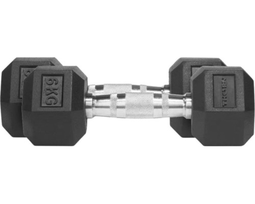 Гантелі шестигранні чавунні Thorn+Fit Hex, 2 х 6 кг